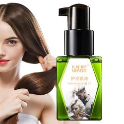 Haarreparaturöl für Frauen - 70 ml verhindern Trockenheit, tragbares Öl für krauses Haar,Haarglättungszubehör für Zuhause, Friseursalon, Urlaub, Reisen, Geschäftsreisen, Ausflüge Bseid von BSEID