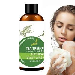 Natürliches Duschgel - 100 ml erfrischende Körperseife duftend | Tiefenreinigende Hautpflege, Badezimmerzubehör zur Ölkontrolle für Gäste, Männer, Frauen Bseid von BSEID
