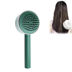 3D-Luftkissen-Massagebürste Haarkämme Selbstreinigender Kamm Entwirrende Friseurbürste für Männer und Frauen (Grün) von BSTCAR