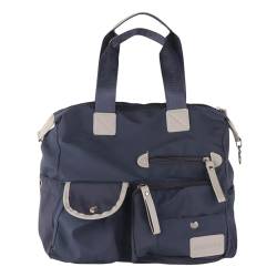 Reisetasche Duffel große Kapazität Gepäck einzelne Schulter tragen Handtasche Frauen Reisen, Fitnessstudio, Yoga (Blau) von BSTCAR