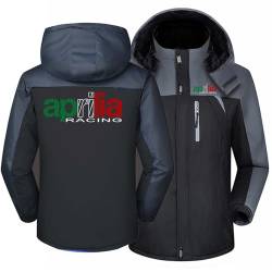 BSapp wasserdichte Jacke für Männer,Aprilia Winter Windjacke Leichte Draußen Winddichtes Oberbekleidung,Sport Mit Kapuze Mantel,Männergeschenke-Black||XL von BSapp