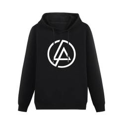 Linkin Park Mens Funny Unisex Sweatshirts Graphic Print Hooded Black Sweater S von BSapp