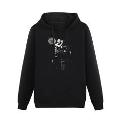 Linkin Pork Chester Bennington Mens Funny Unisex Sweatshirts Graphic Print Hooded Black Sweater XXL von BSapp