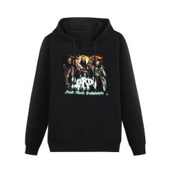 Lordi Hard Rock Hallelujah Arockalypse Tour Mens Funny Unisex Sweatshirts Graphic Print Hooded Black Sweater M von BSapp