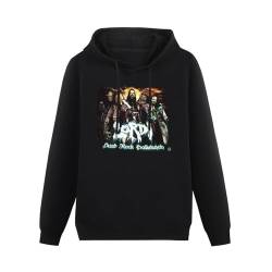 Lordi Hard Rock Hallelujah Arockalypse Tour Mens Funny Unisex Sweatshirts Graphic Print Hooded Black Sweater S von BSapp