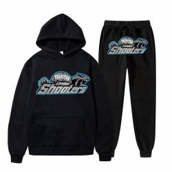 BTBDYDH Trapstar Trikot Unisex Trapstar Jogginganzug für Herren Lose Hoodies Tracksuit Y2K für Herren Hip Hop Trainingsanzüge für Männer Sportanzug 2 Stück Anzug Set Trapstar Anzug 02-Schwarz M von BTBDYDH