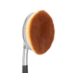Make-up-Pinsel, 9-teiliges Pinsel-Set Make-up-Pinsel-Set Professionelles Make-Up-Zubehör Lidschatten-Pinsel für Frauen Mädchen für Zuhause(AW02 black silver handle) von BTER