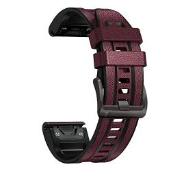 BUDAY 22 x 26 mm Schnellverschluss-Armband für Garmin Fenix 7 7X 5 5X 5 Plus 6 6X Pro 3HR Epix Tactix 7 Pro Zubehörarmband, 22mm Fenix 7, Achat von BUDAY