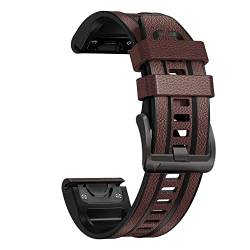 BUDAY 22 x 26 mm Schnellverschluss-Armband für Garmin Fenix 7 7X 5 5X 5 Plus 6 6X Pro 3HR Epix Tactix 7 Pro Zubehörarmband, 26mm For Fenix 6X 6XPro, Achat von BUDAY