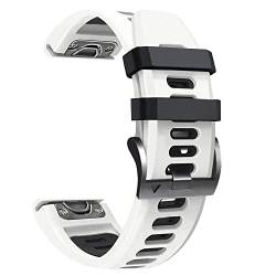 BUDAY Correa Silikonarmband mit Schnellentriegelung für Garmin Fenix 6 6X Pro 5 5X Plus 935 3 HR Smartwatch 22 26 mm, 22mm Fenix 5 5Plus, Achat von BUDAY