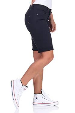 Buena Vista Jeans Hosen Damen - Malibu Short - Stretch Twill - dunkelblau (XS) von Buena Vista