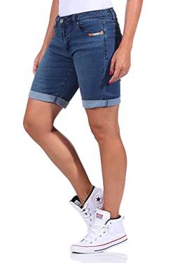 Buena Vista Jeans Hosen Damen - Paula Short - Stretch Denim - N - Jeansblau - Gr. XXS von Buena Vista