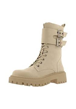 BULLBOXER Boot 173502F6S Beige/Taupe 40 von BULLBOXER