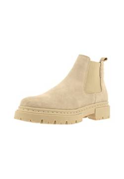 BULLBOXER Damen Chelsea Boots beige 38 von BULLBOXER