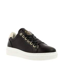 BULLBOXER Damen Low-Top Sneaker, Frauen Halbschuhe,freizeitschuhe,plateausohle,weiblich,women's,schnürschuhe,lady,Schwarz (Black),41 EU / 7.5 UK von BULLBOXER