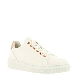 BULLBOXER Damen Low-Top Sneaker, Frauen Halbschuhe,freizeitschuhe,weiblich,lady,ladies,women's,woman,schnürschuhe,schnürer,Weiß (White),37 EU / 4 UK von BULLBOXER