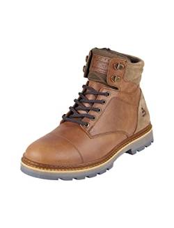 BULLBOXER Men Boots 022T81767A Tan-Cognac 42 von BULLBOXER