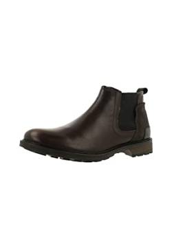 BULLBOXER Men Chelsea Boot 636K46933A Dark Brown 43 von BULLBOXER