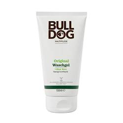 BULLDOG - Hautpflege für Männer | Original Waschgel | feuchtigkeitsspendendes & beruhigendes Gesichtsreinigung | 150ml von BULLDOG