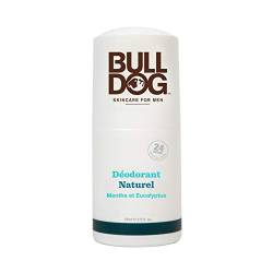 Bulldog Natürliches Deodorant Minze und Eukalyptus 75 ml - Parfümiertes Deodorant für Männer mit natürlichen Inhaltsstoffen von BULLDOG