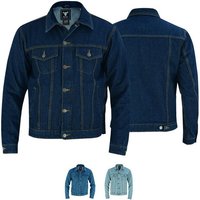 BULLDT Motorradjacke BLD312J Denim BULLDT Motorradjacke Jeansjacke biker Trucker Jacke von BULLDT