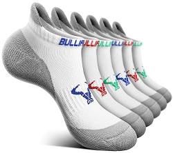 BULLIANT Sneaker Socken 6 Paar, Socken Herren Sportsocken Laufsocken Knöchelsocken Kurzsocken,Atmungsaktive Anti Schweiß(6Paare,39-42) von BULLIANT