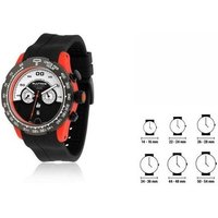 BULTACO Quarzuhr Bultaco Herren-Armbanduhr Uhr Bultaco H1PO48C-SW1 48mm Quarzuhr wasser von BULTACO