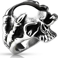 BUNGSA Fingerring Ring Drachenklaue Silber aus Edelstahl Herren (Ring, 1-tlg), Damen Herren von BUNGSA