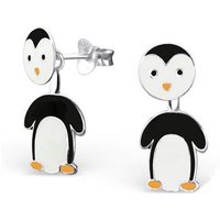 BUNGSA Ohrstecker-Set Ohrstecker Pinguin aus 925 Silber Kinder (1 Paar (2 Stück), 2-tlg), Ohrschmuck Ohrringe von BUNGSA