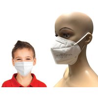 BURI Verkleidungsmaske 50x FFP2 NR Mundschutz CE2163 + 10 Einwegmasken für Kinder von BURI