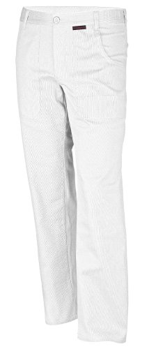Latzhose QUALITEX 270, 5 Farben, einlauffeste Baumwolle, Größe 44-64, 90-110 44,Weiß von BW270
