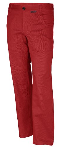 Latzhose QUALITEX 270, 5 Farben, einlauffeste Baumwolle, Größe 44-64, 90-110 46,Rot von BW270