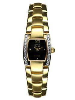 BWC Swiss Damen Uhr Analog Quarz mit Edelstahl Armband 201505105 von BWC Swiss