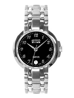 BWC Swiss Damen Uhr Analog Quarz mit Edelstahl Armband 207735002 von BWC Swiss