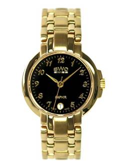 BWC Swiss Damen Uhr Analog Quarz mit Edelstahl Armband 207735106 von BWC Swiss