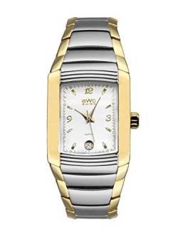 BWC Swiss Damen Uhr Analog Quarz mit Edelstahl Armband 207805203 von BWC Swiss