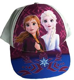 Frozen II One Size Baseball Cap mit Anna und Elsa lila/hellblau von BWR