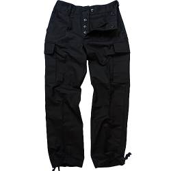 BWuM Original Bundeswehr Moleskinhose, Größe:7 (48), Farbe:Schwarz von BWuM