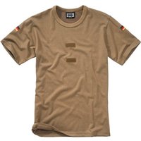 BWuM T-Shirt BWuM Bundeswehr Tropenshirt mit Flaggen & Klett von BWuM