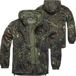 BWuM Windbreaker Sommer mit Zipper, Größe:S, Farbe:Flecktarn von BWuM