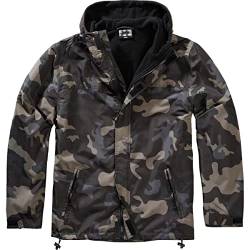 BWuM Windbreaker mit Zipper, Größe:6XL, Farbe:Darkcamo von BWuM