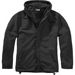 BWuM Windbreaker mit Zipper, Größe:XL, Farbe:Schwarz von BWuM