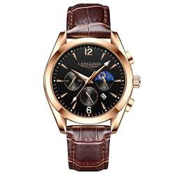 BENYAR Uhren für Herren Automatische Mechanische Quarz-Armbanduhr, Einfache Business-Sport-Armbanduhren Elegantes Geschenk Für Männer von BY BENYAR