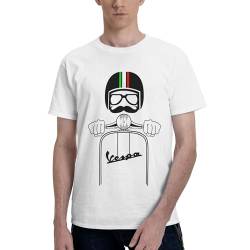 T-Shirt Shirt Tshirt Vespa Piaggio Vintage Retro Hipster Man Woman von BY