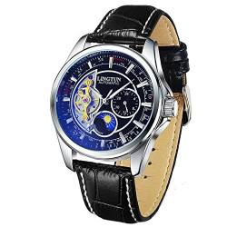 BYOOTI Herren-Armbanduhren, leuchtende Uhren, mechanische Uhren, Sportuhren, C von BYOOTI
