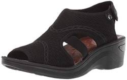 BZees Damen Dream Sandale, schwarz (Netzstoff), 38 EU Weit von BZees