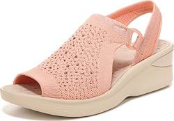 BZees Damen Star Bright Sandale, Summer Peach Sparkle, 40.5 EU von BZees