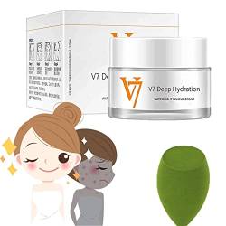 Moisturizing Tone-Up Cream-No Need For Foundation Easy To Build Good Skin, V7 Deep Hydration Waterlight Makeup Cream (1PCS) von BaBound