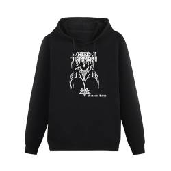 Hellhammer Satanic Rites Black Men's Hoodie Graphic Sweatshirt 3XL von BaMfy