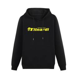 Minardi Formula 1 Car Enthusiast Black Men's Hoodie Graphic Sweatshirt 3XL von BaMfy